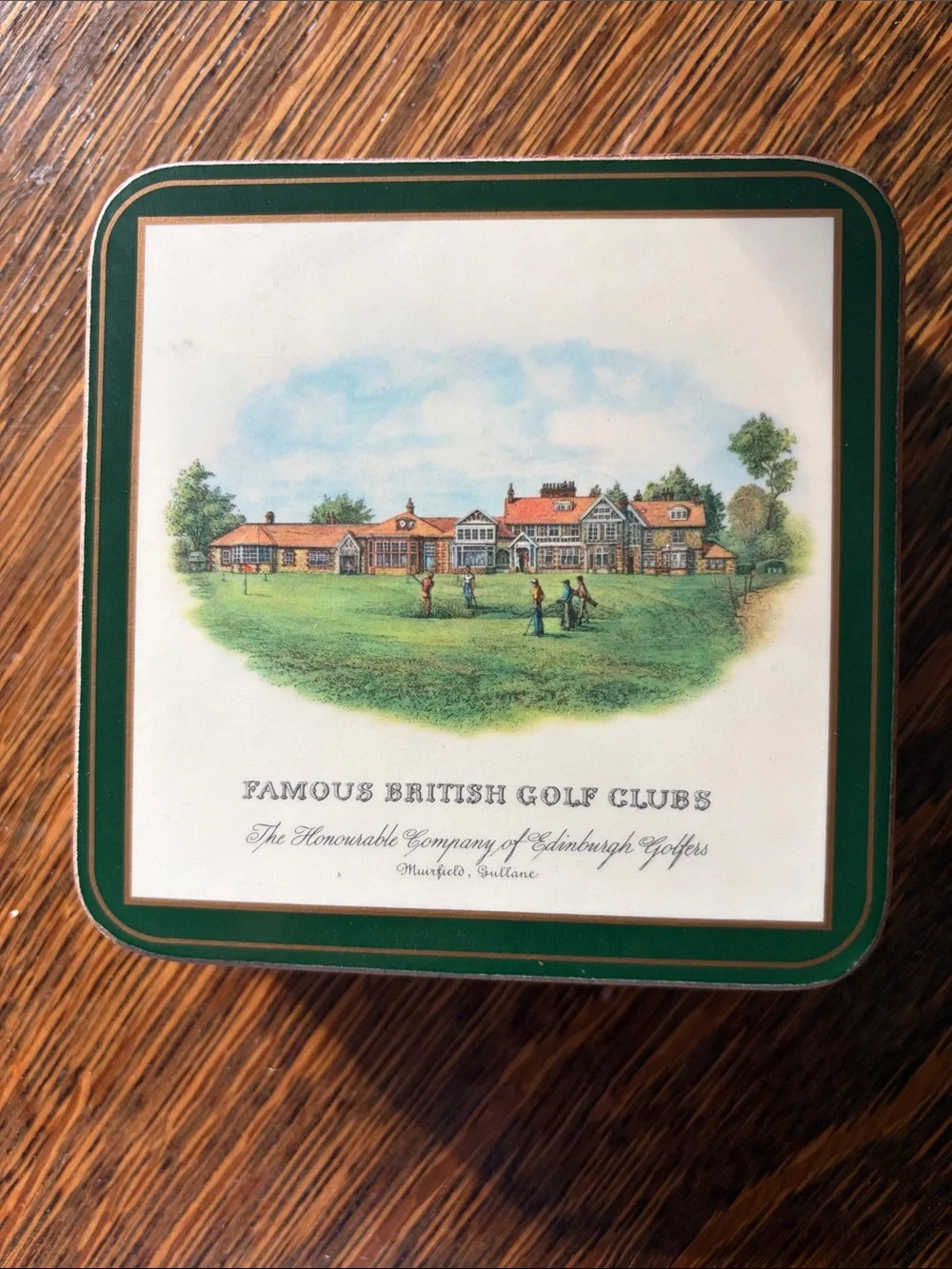 6 vintage Depiction of the royal Liverpool gulf clubs in Hoylake Cheshire coaste